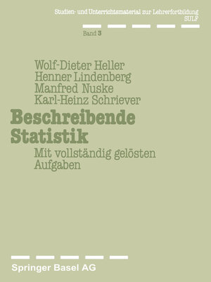 cover image of Beschreibende Statistik